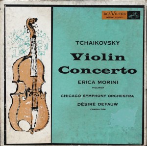 Tchaikovky's Violin Concerto.