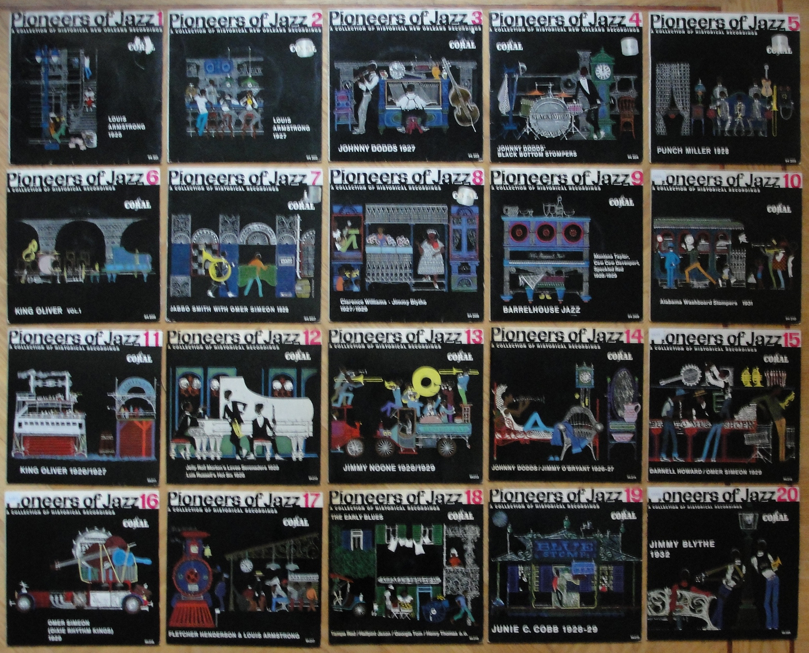 Pioneers of Jazz EPs