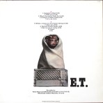 The rear of the 1985 cover with ET.