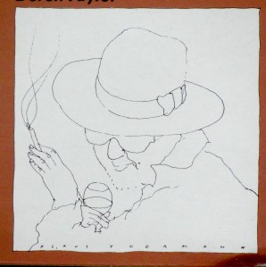 Klaus Voormann's portrait of Harry Nilsson.