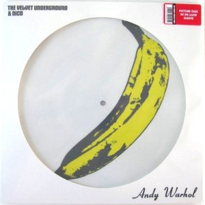 Vinyl Lovers picture disc in die-cut card sleeve.