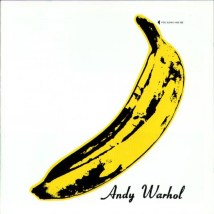 The front cover of the stereo version. Note the lower positioning of the banana.