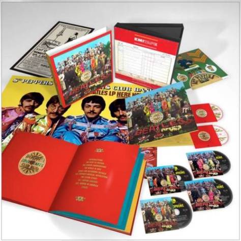 Sgt Pepper box ad